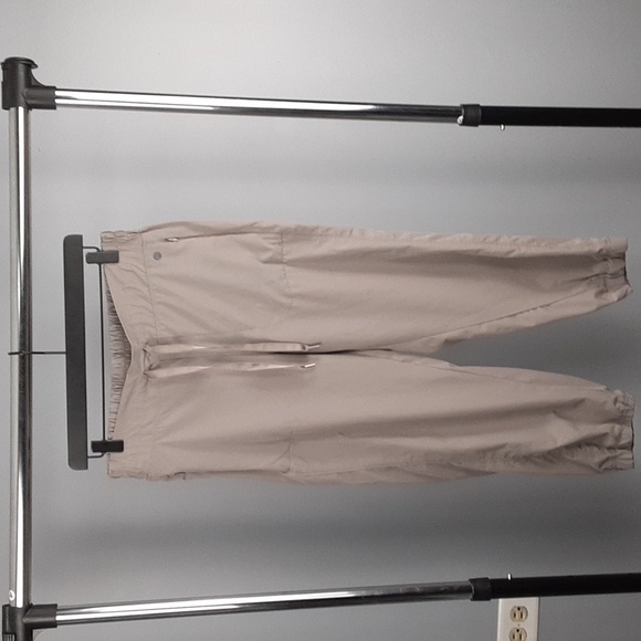 Apana Beige Khaki Quick Dry Running Hiking Jogger Pants - Picture 2 of 9